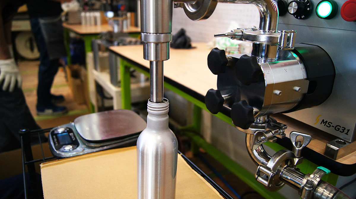 充填ラインのイメージ